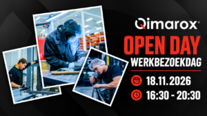Qimarox Tag der offenen Tür und Werkbezoekdag, 18. November 2026, 16:30–20:30 Uhr